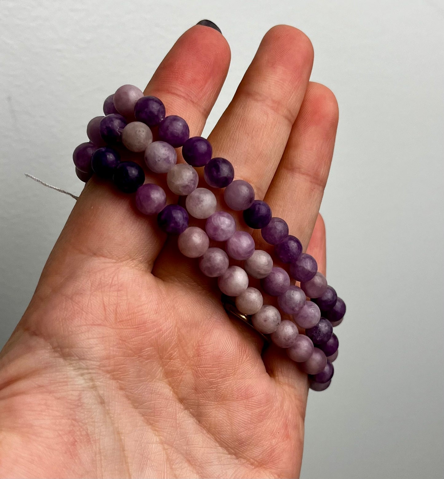 Lepidolite bracelets