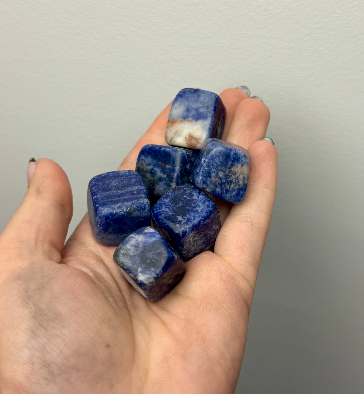Sodalite cubes