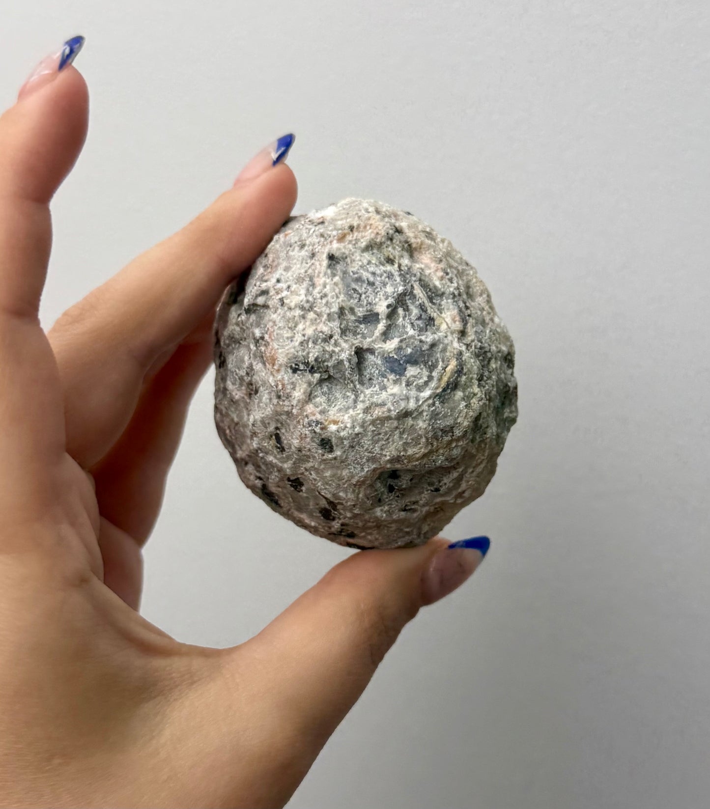 Quartz geode half A