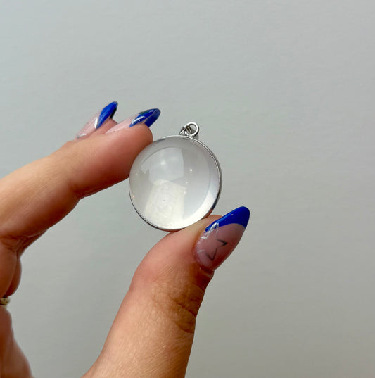 Girasol quartz pendant