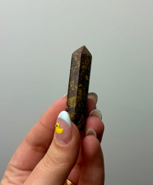Bamboo jasper mini tower