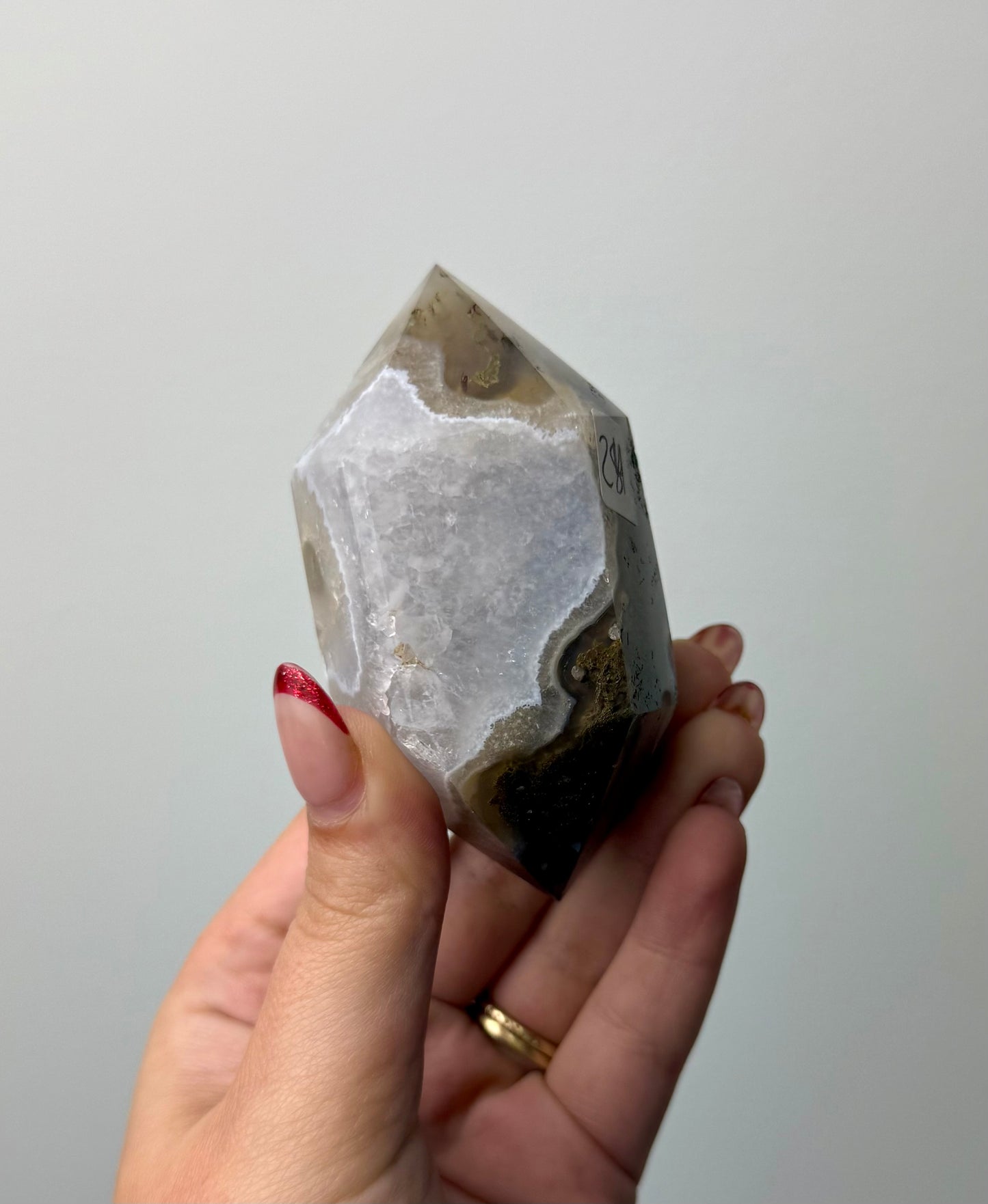 Chunky moss agate dt