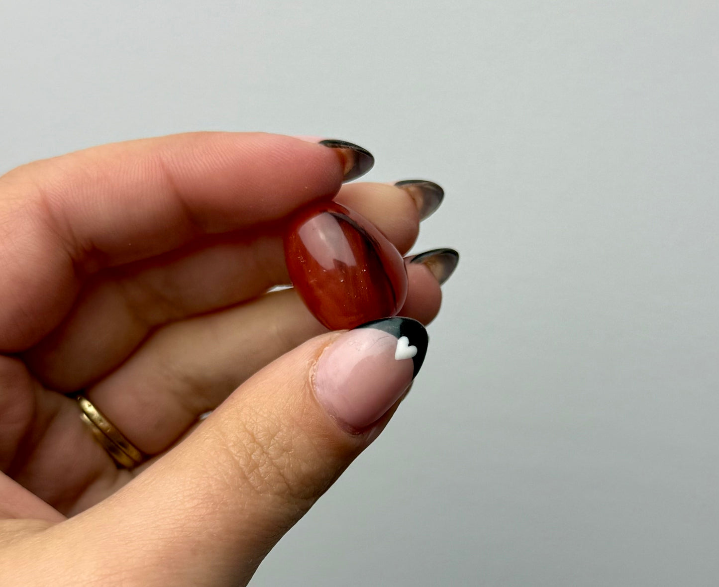 Smelting “Quartz” glass man made mini egg