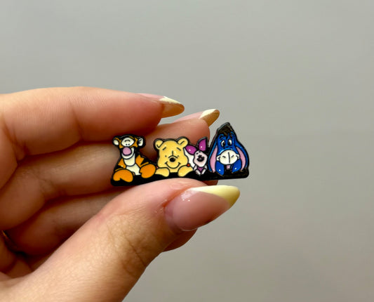 Winne the Pooh and friends enamel pin