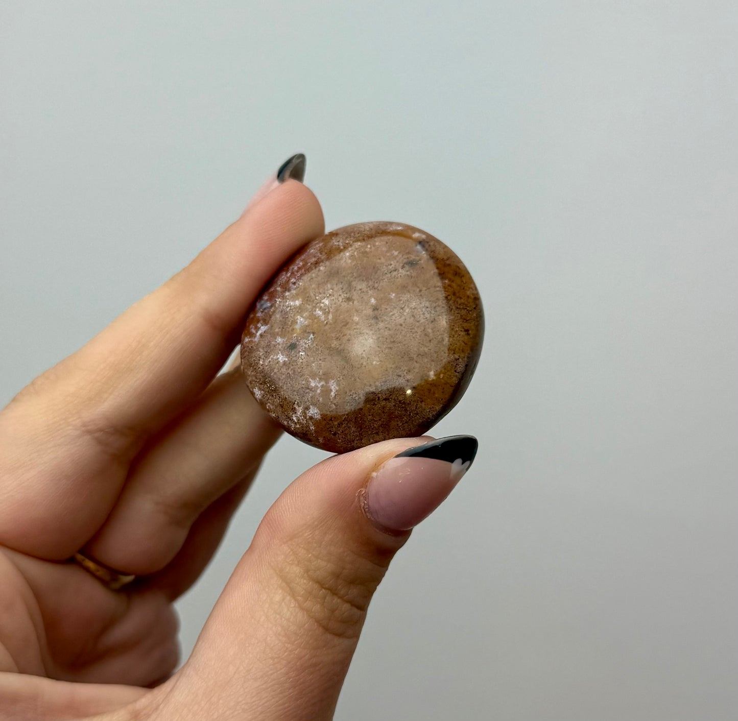 Ocean jasper flat stone