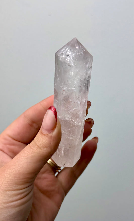 Clear Quartz tower