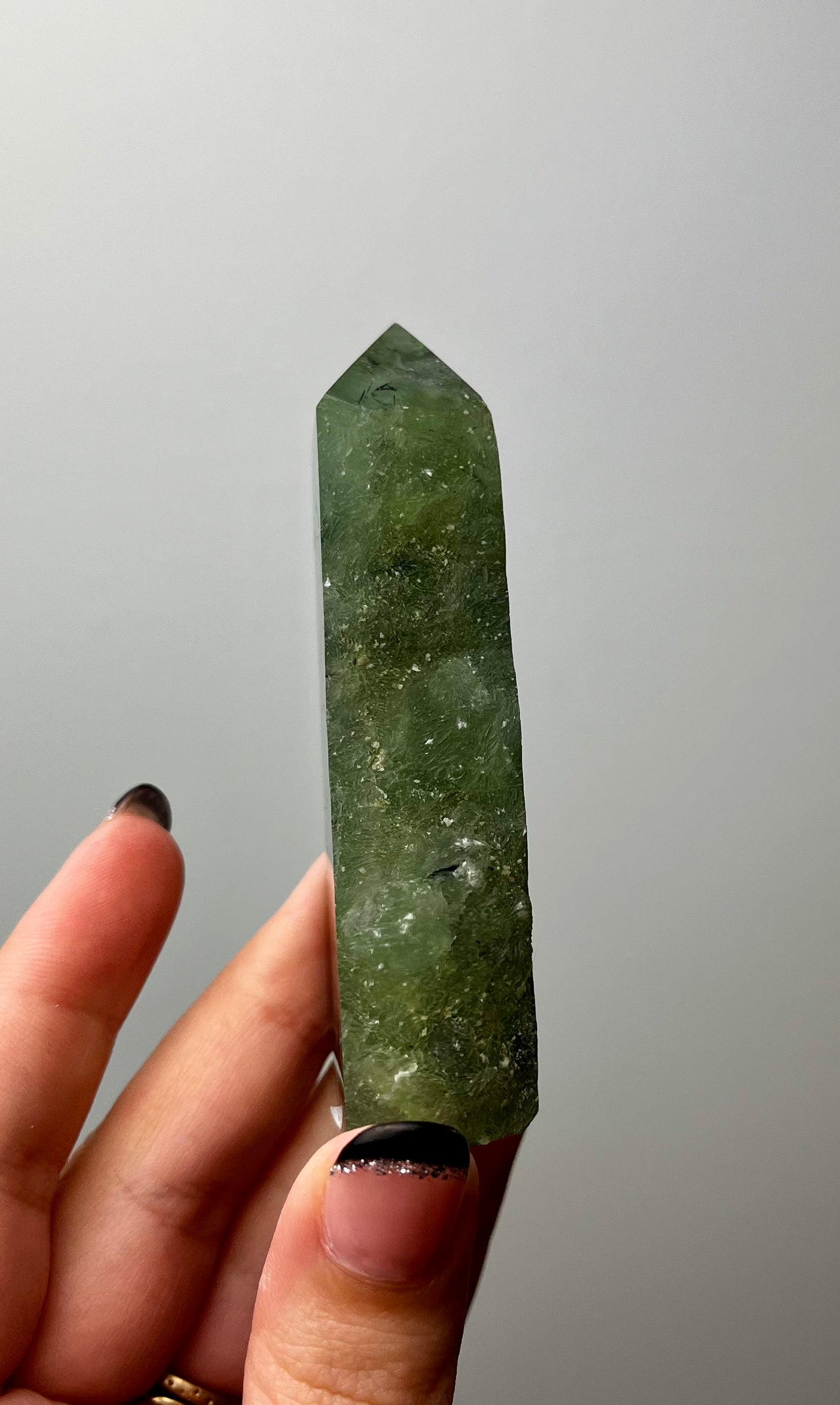 Prehnite half raw towers