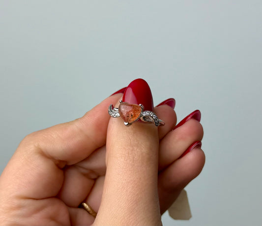 Sunstone adjustable ring
