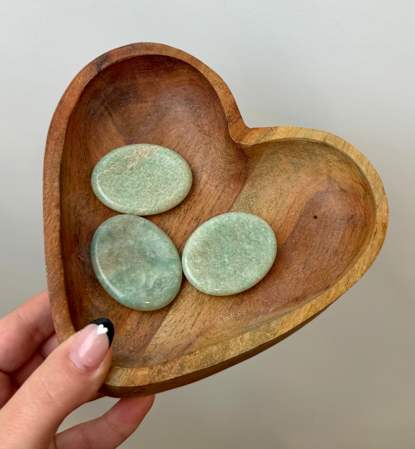 Amazonite worry stones