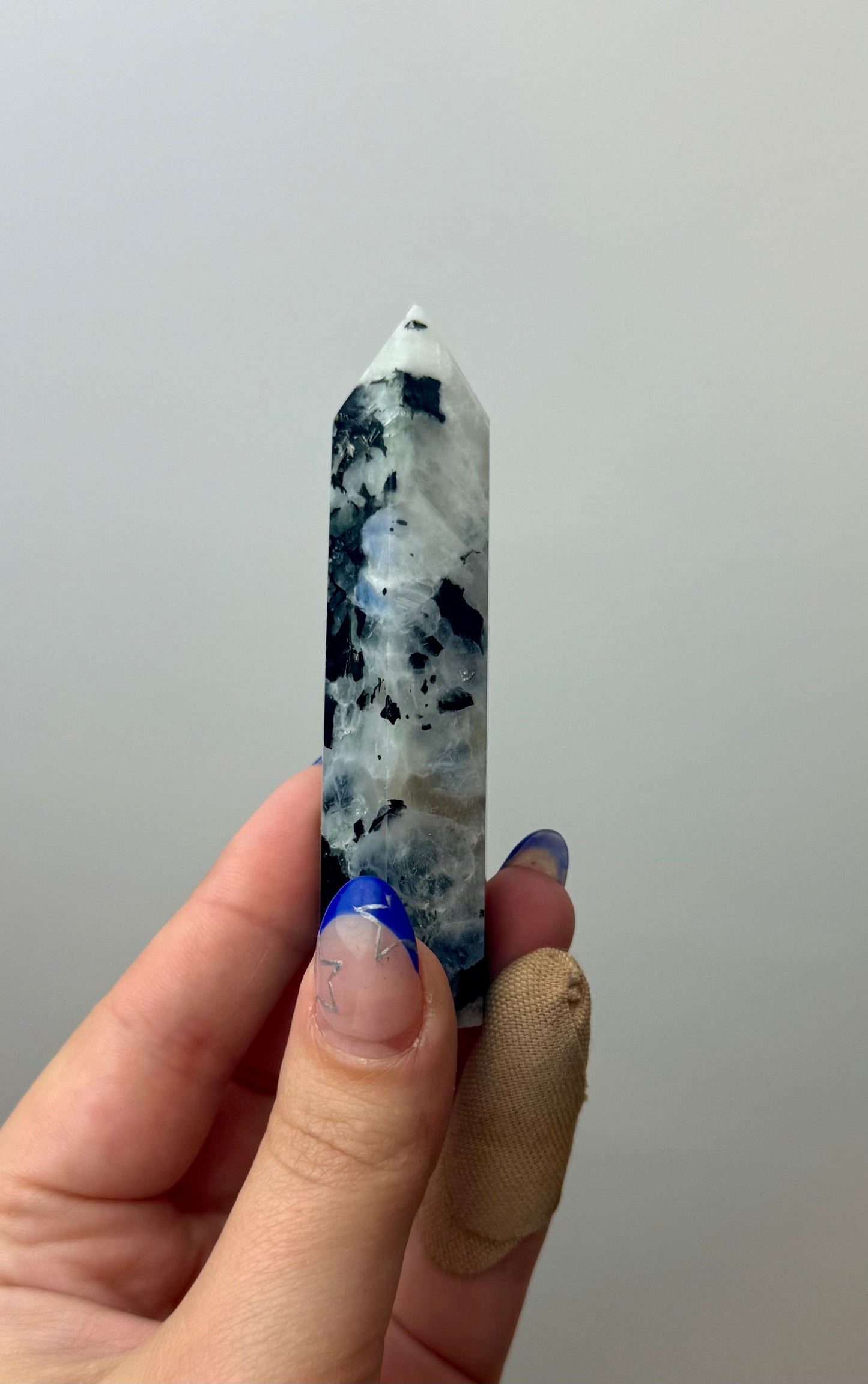 Rainbow moonstone tower
