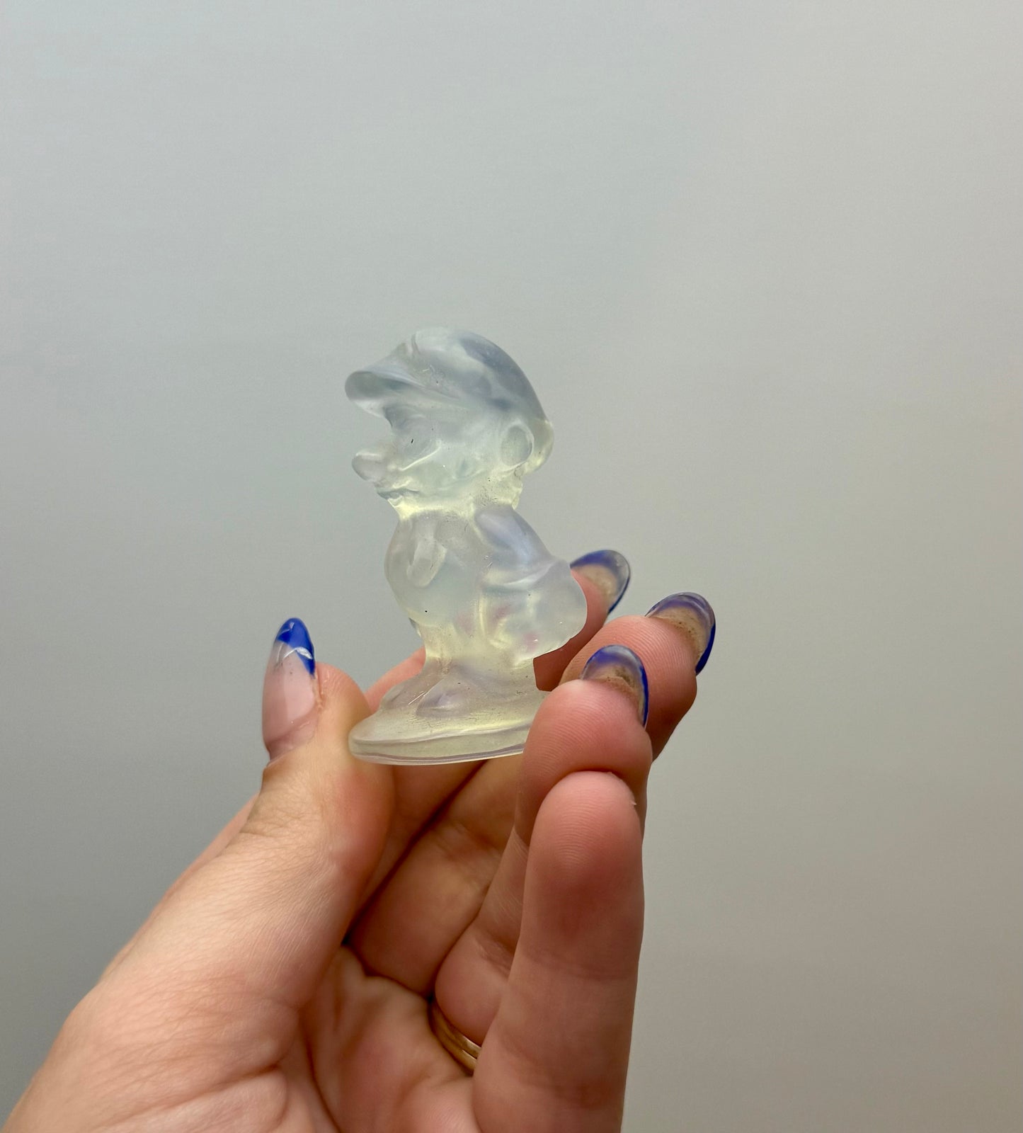 Man made Opalite Mario carving ￼