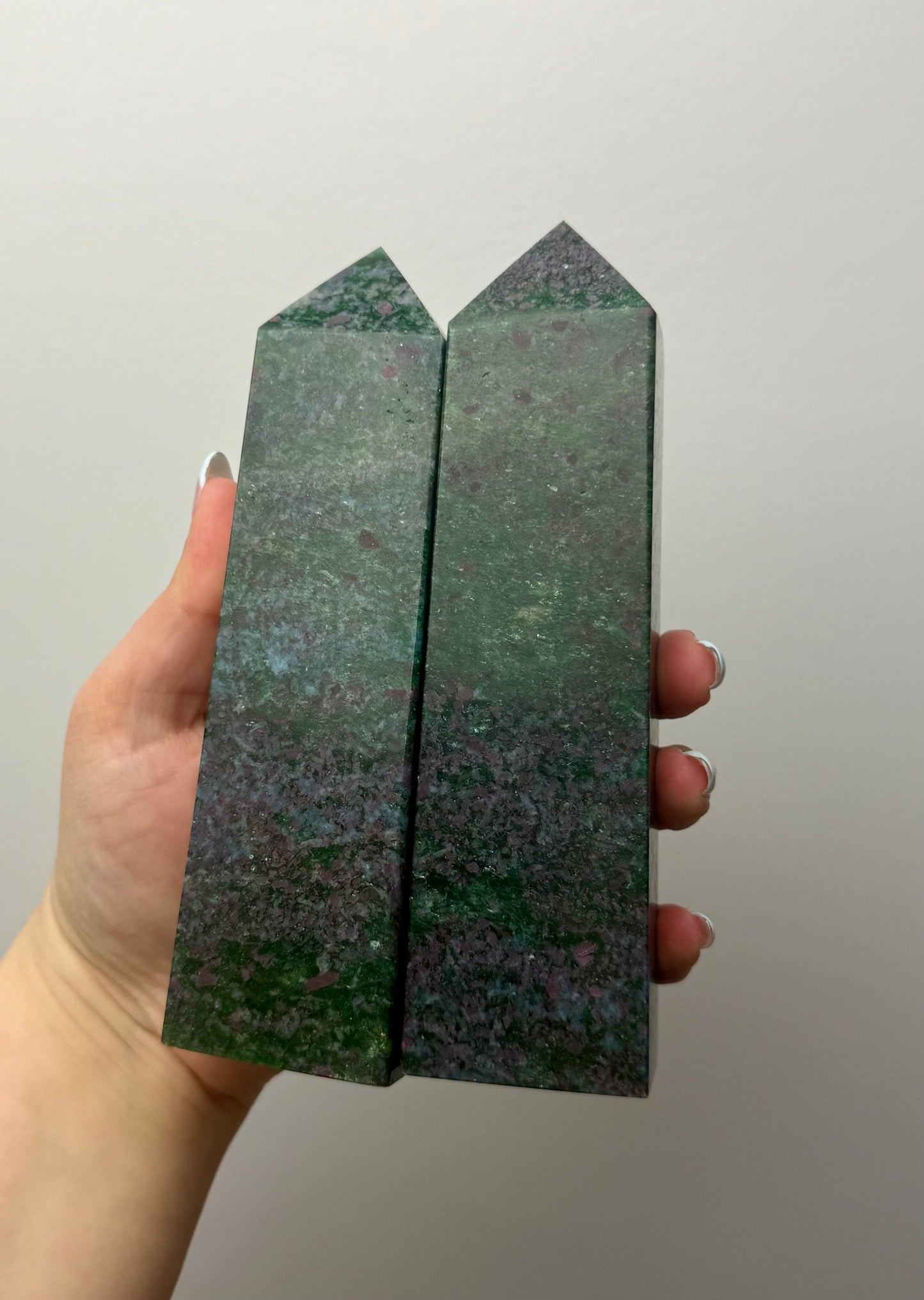 Ruby kyanite towers