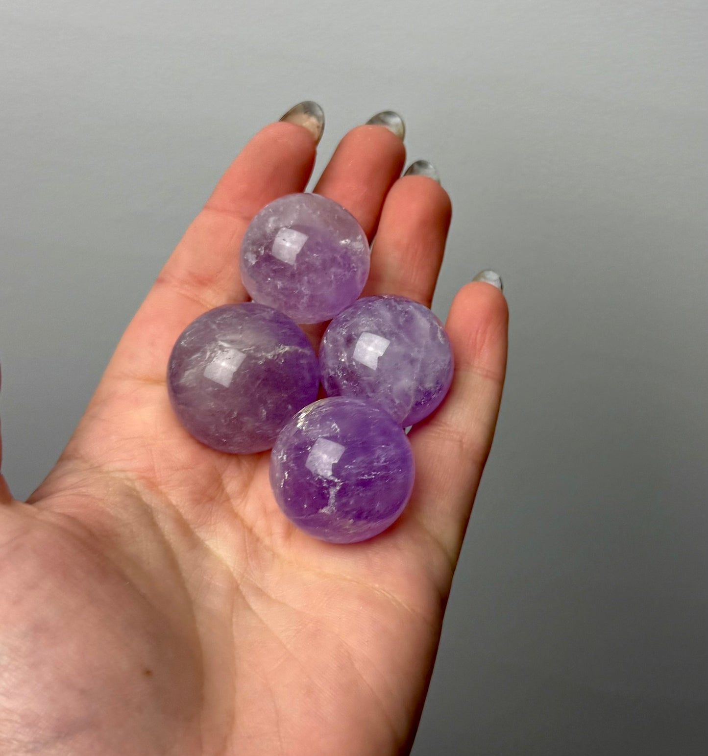 Amethyst small spheres