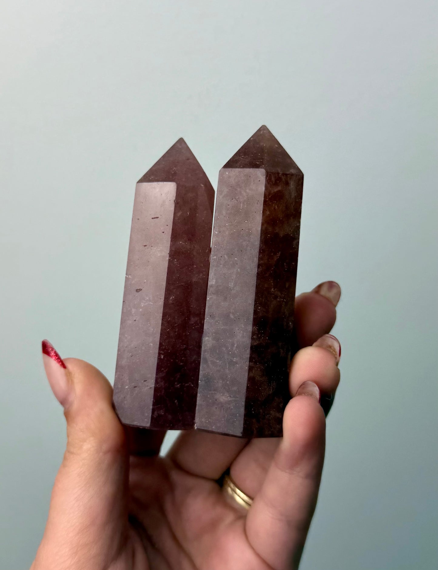 Strawberry Quartz towers