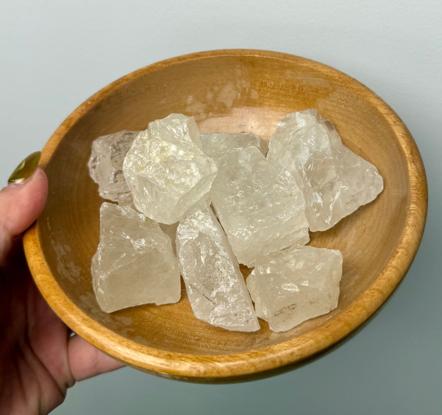 Clear quartz raws