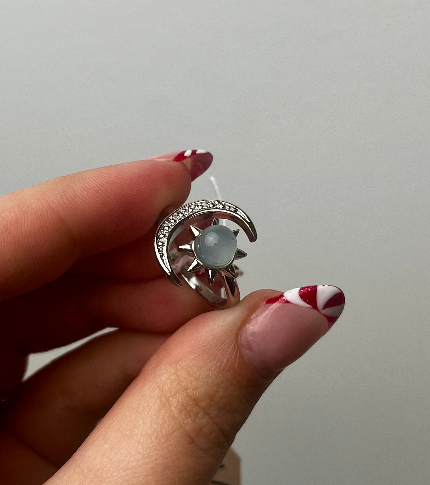 Sun and moon ring