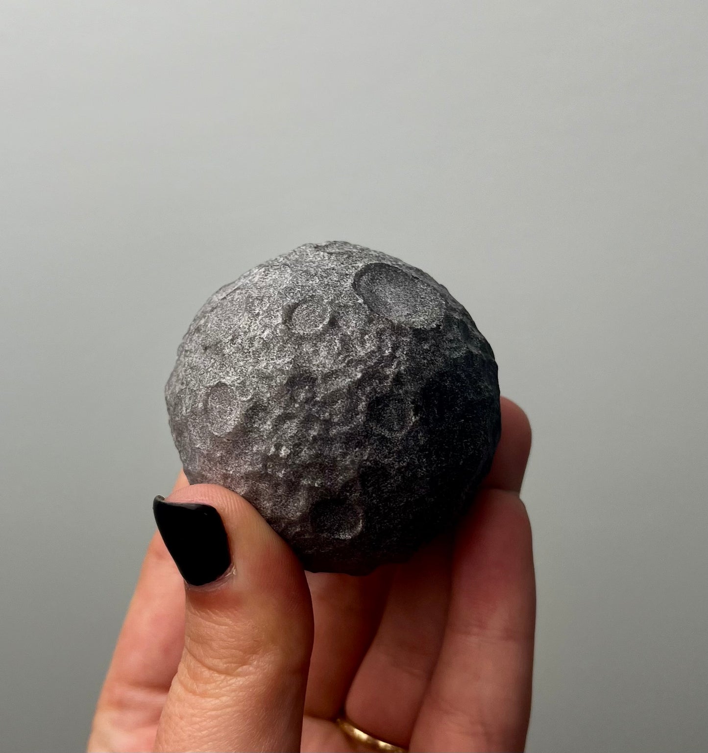 Realistic moon carving