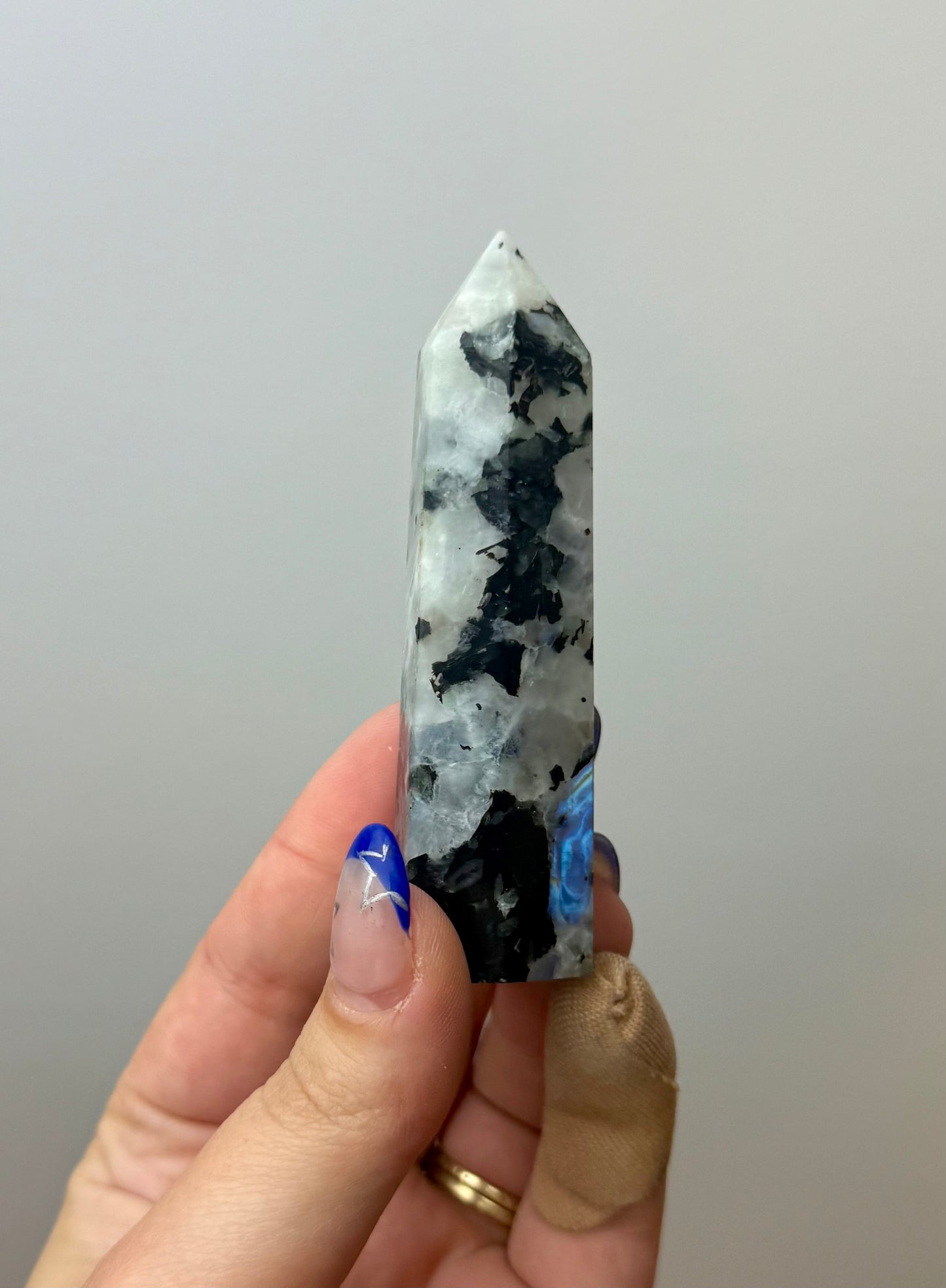 Rainbow moonstone tower