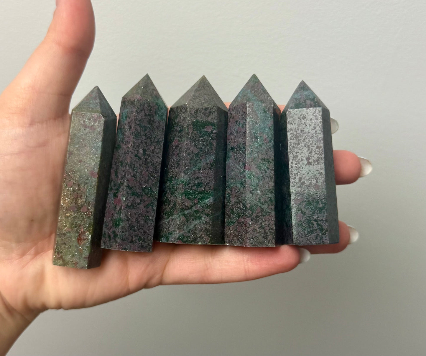 Ruby kyanite towers