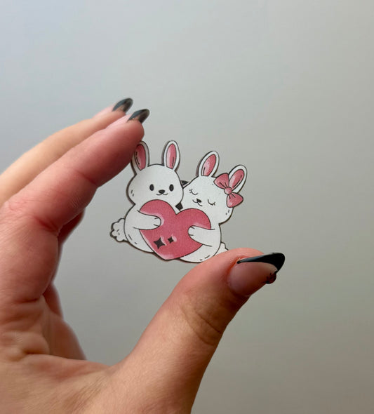 Bunnies pin