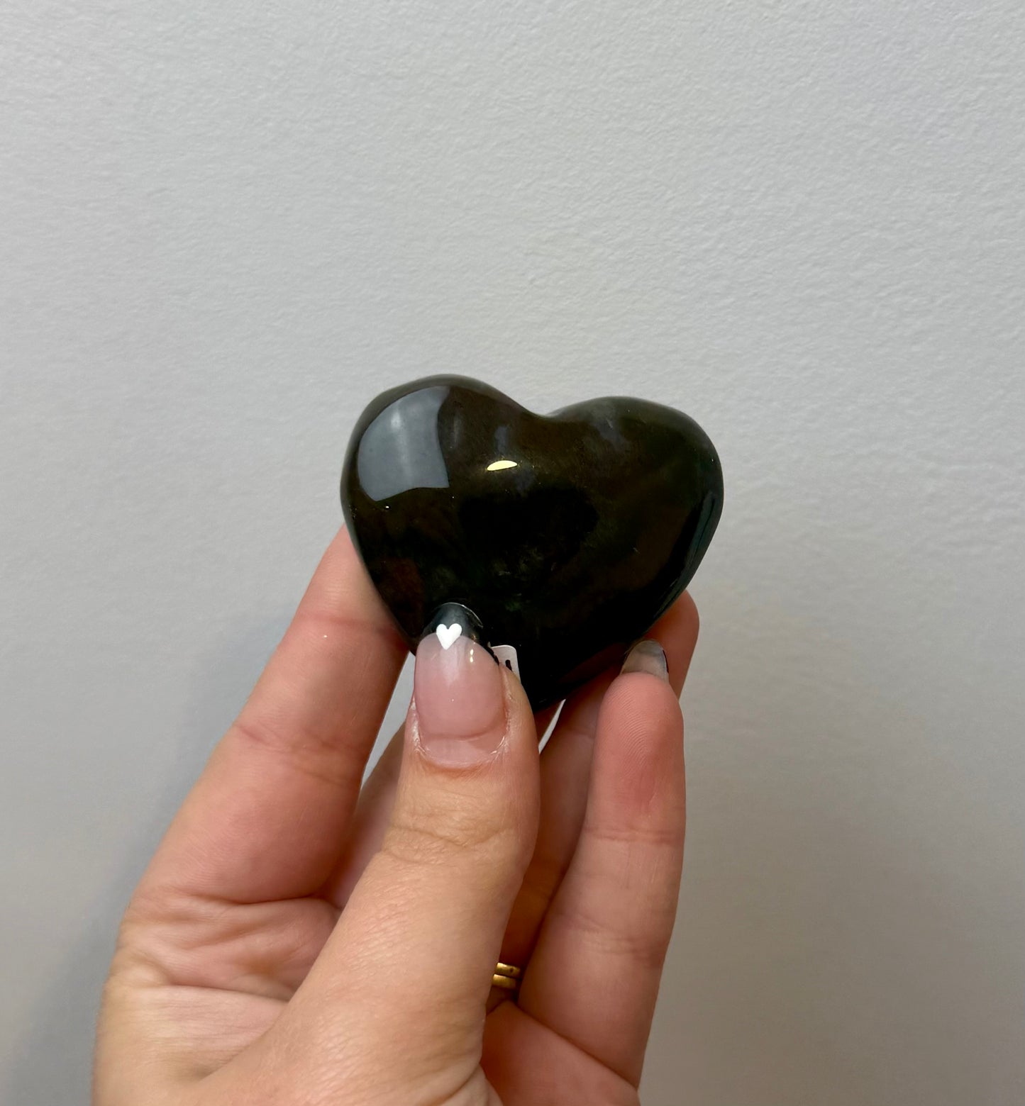 Ocean Jasper heart carving