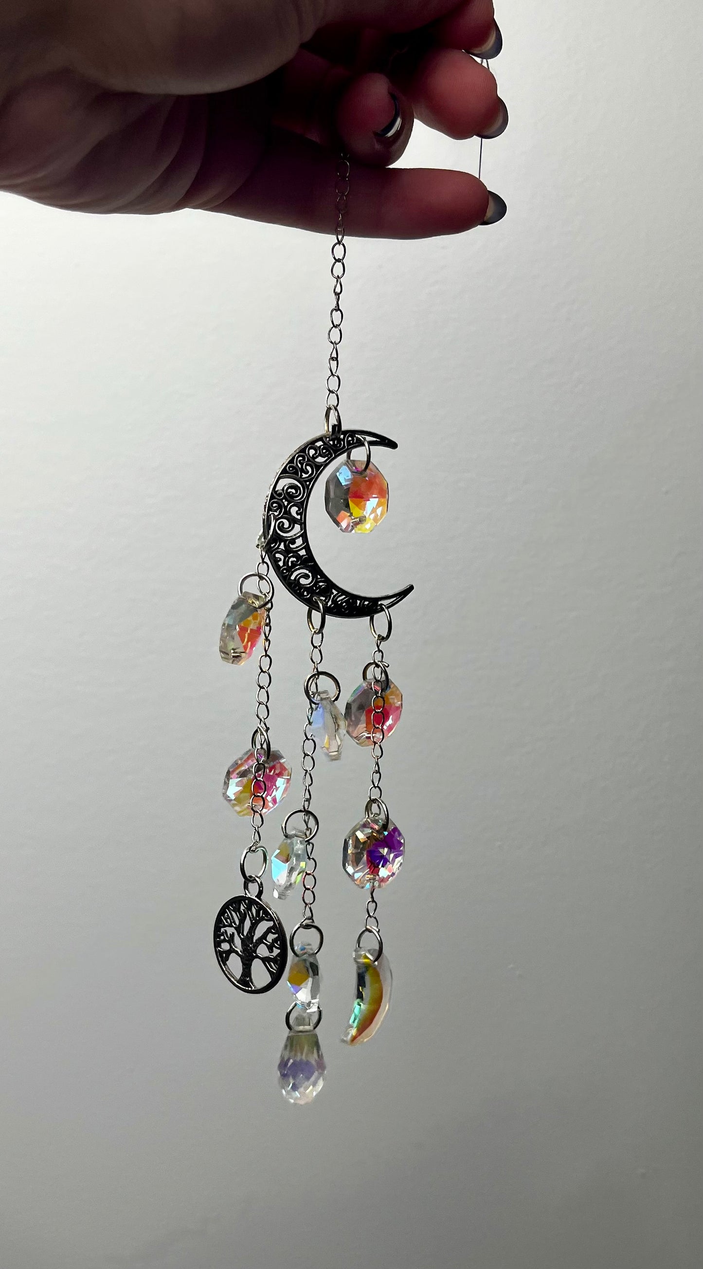 Suncatcher moon man made