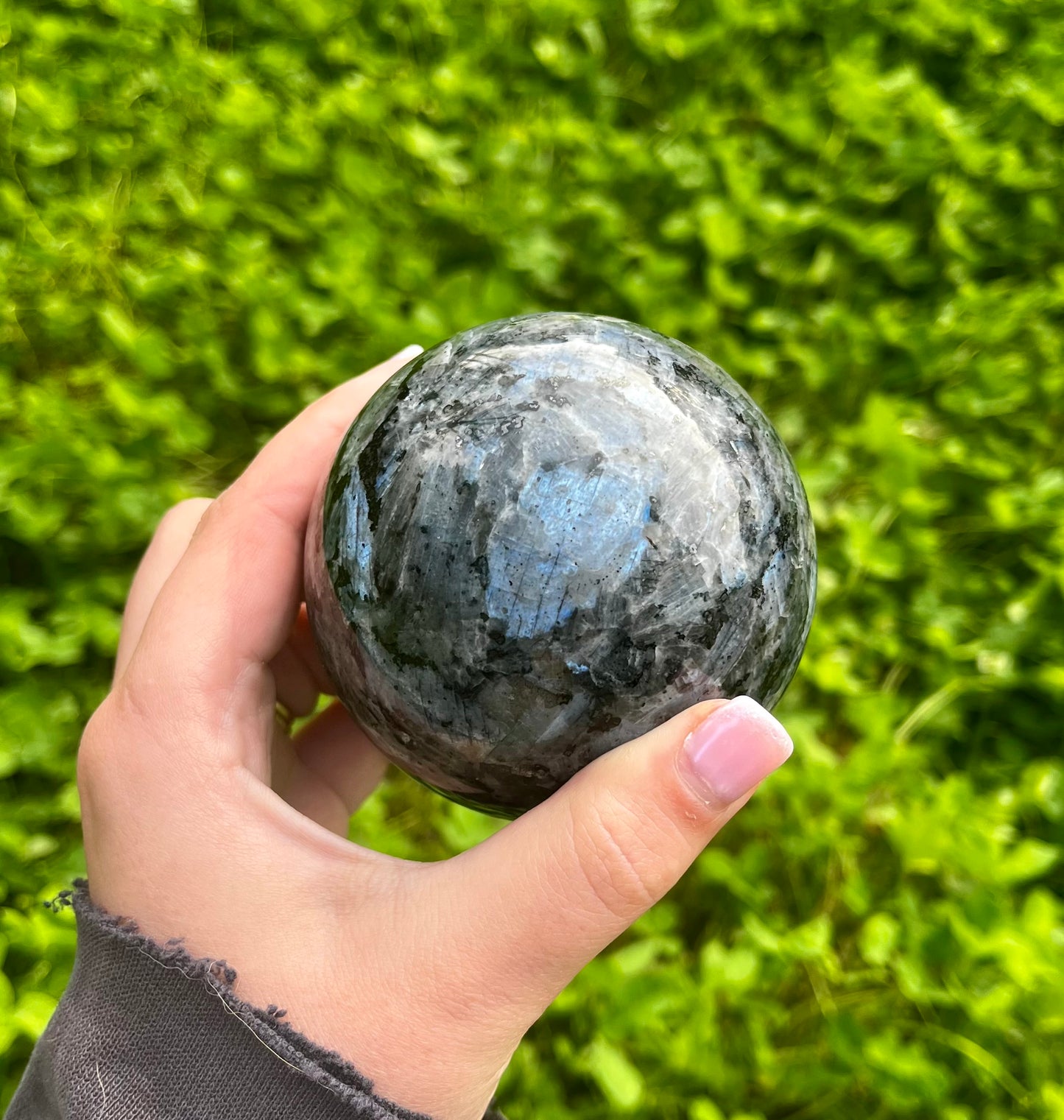 Larvikite sphere