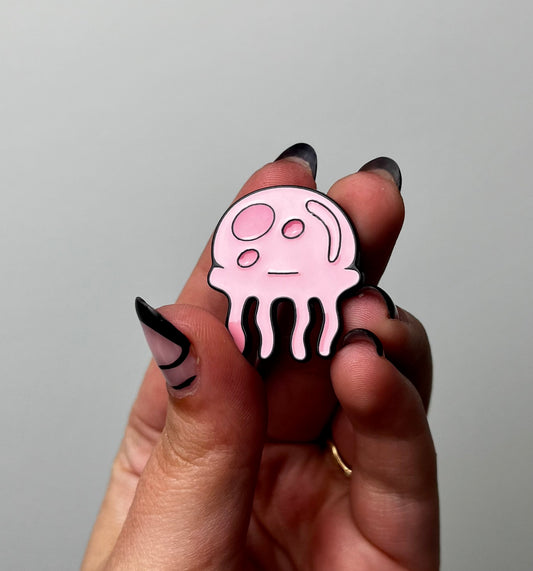 SpongeBob jellyfish enamel pin