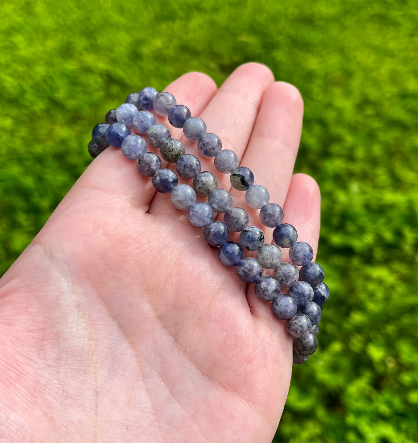 Iolite bracelets