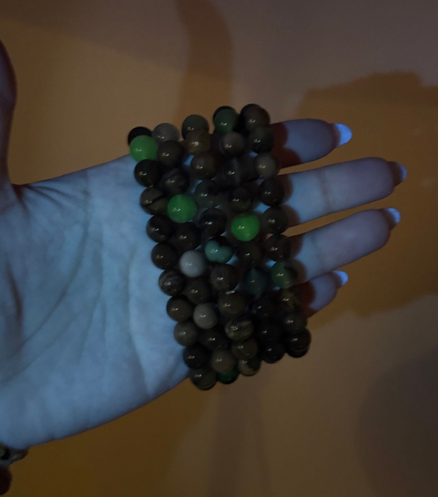Volcano agate bracelets