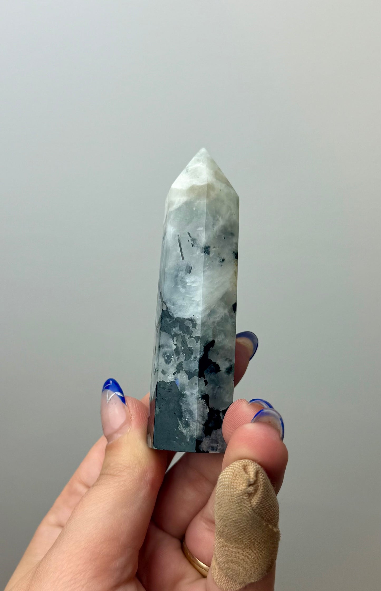 Rainbow moonstone tower