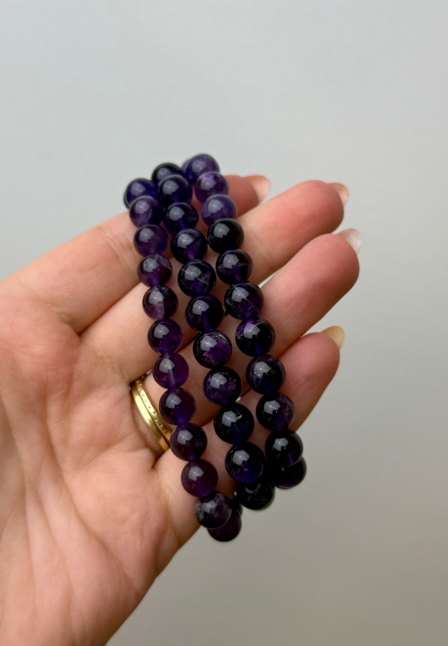 Amethyst bracelets