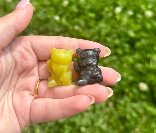 Winne the Pooh carvings