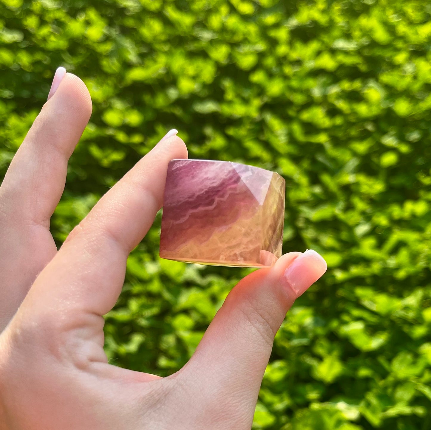 Fluorite cubes