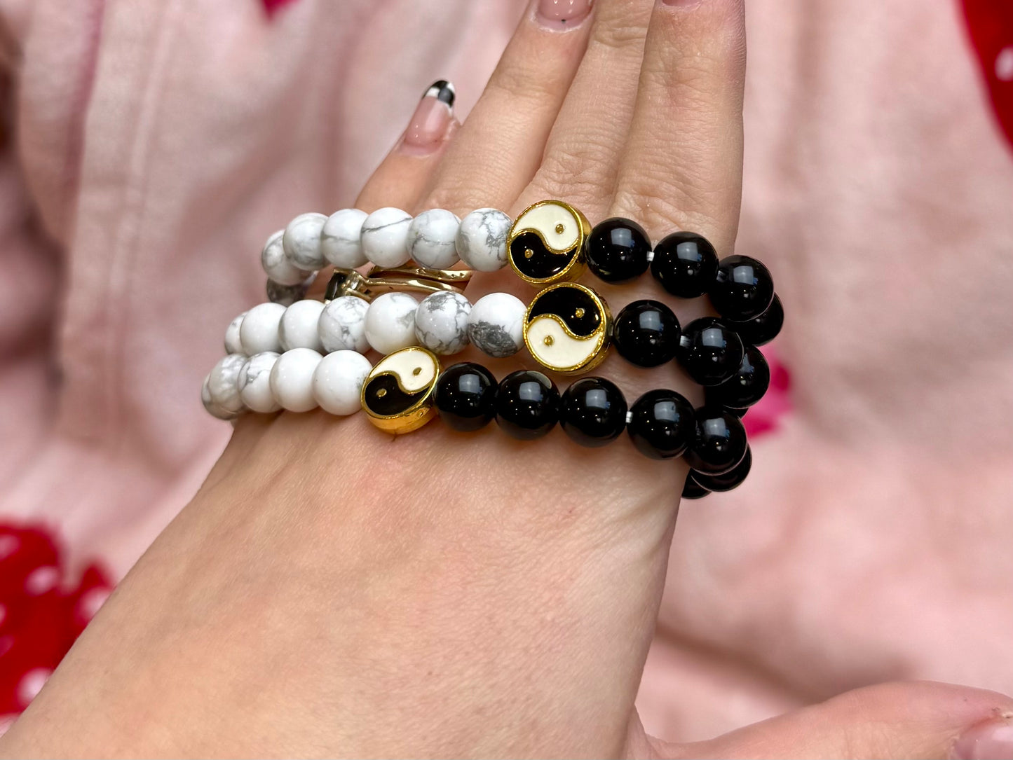 Ying yang bracelets