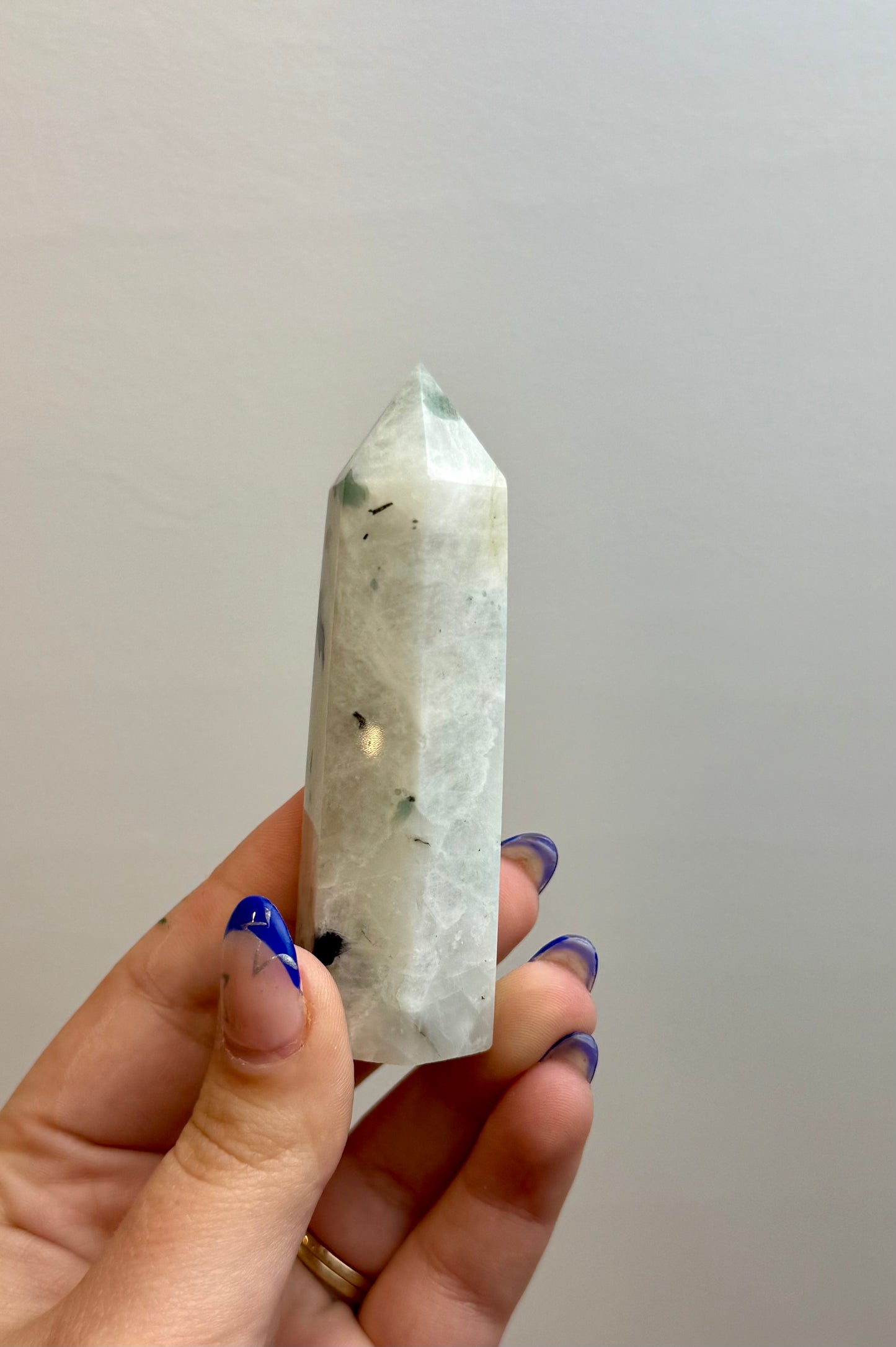 Rainbow moonstone tower