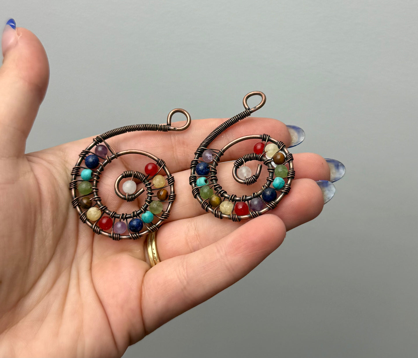 Spiral pendants