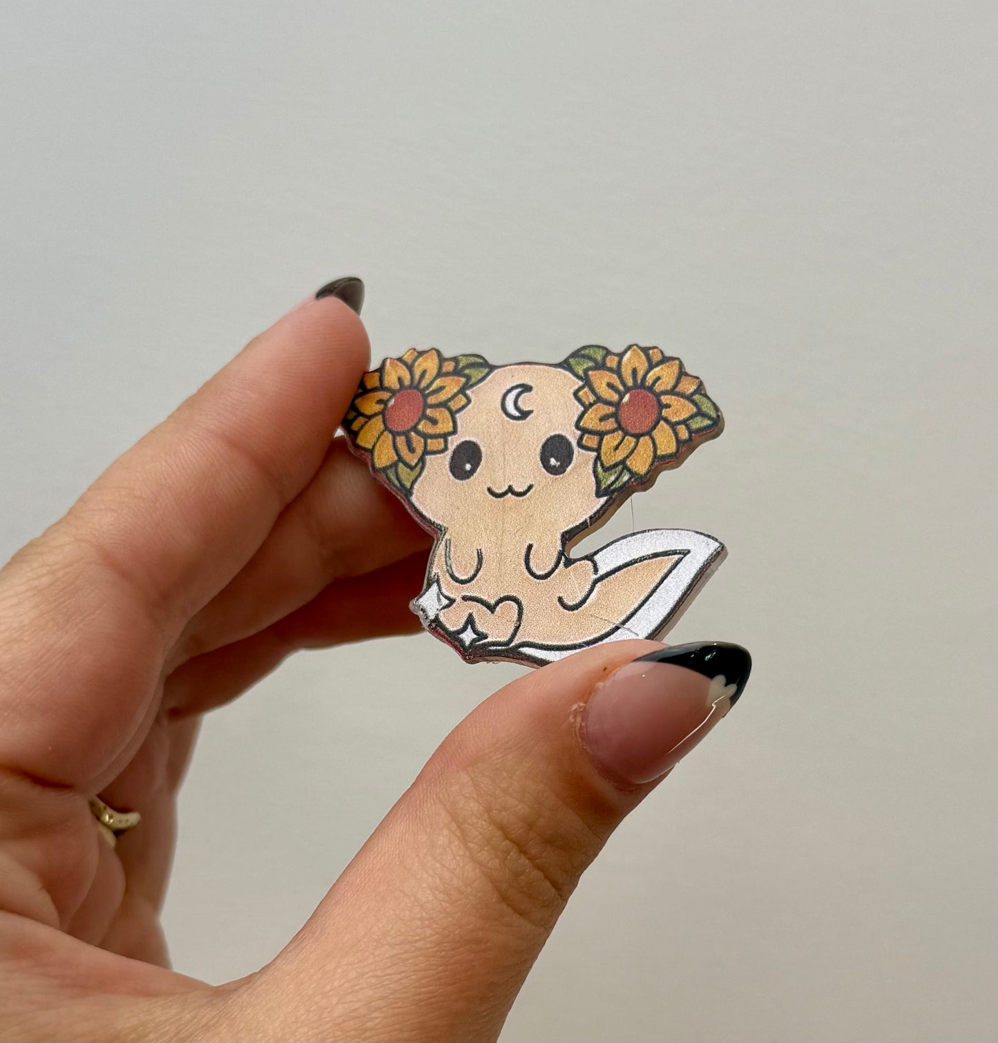 Axolotl pin