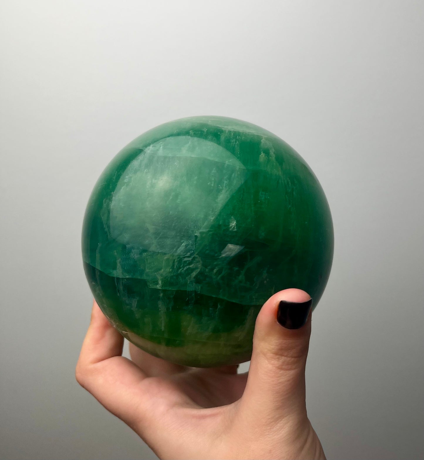 Fluorite sphere