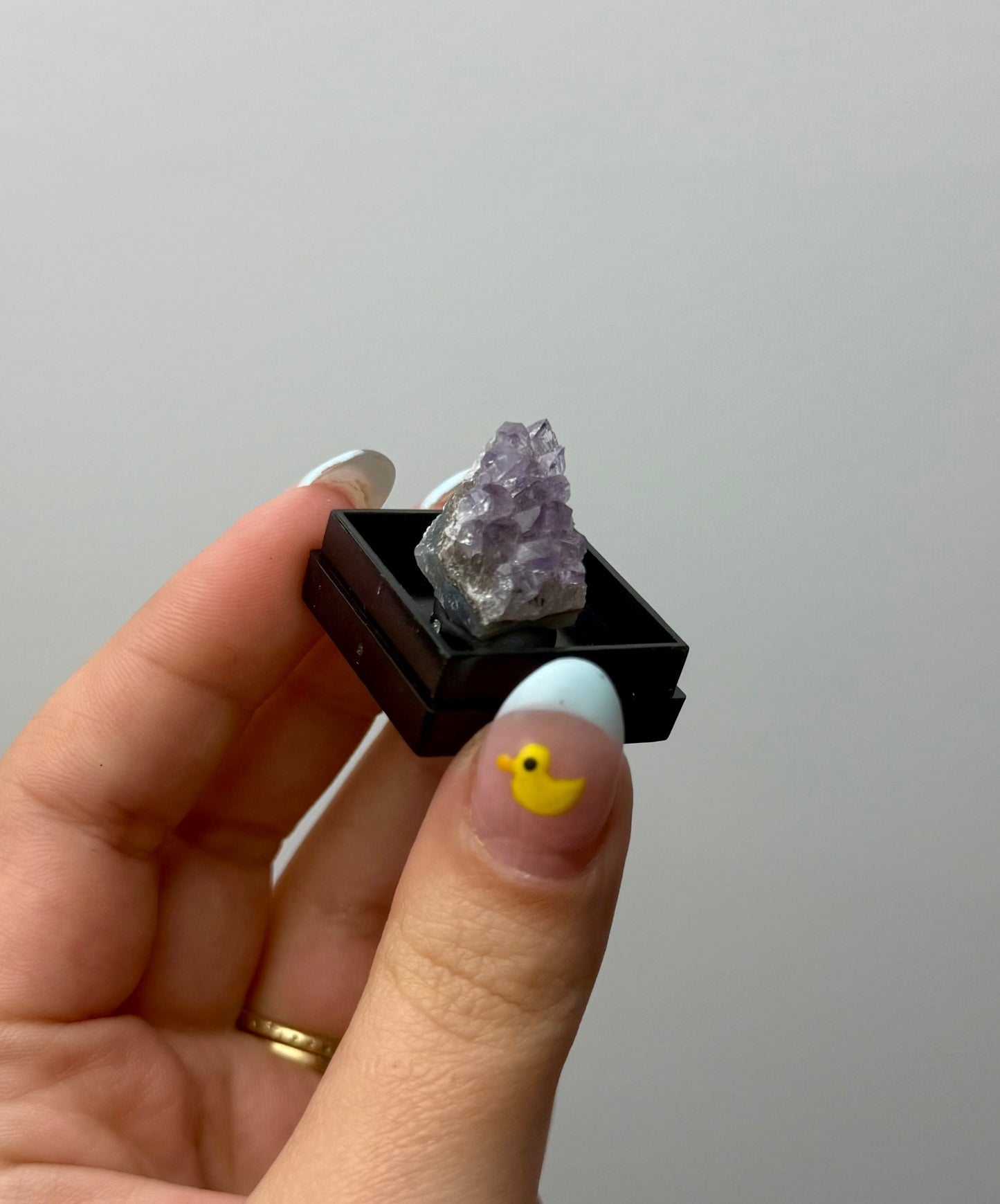 Amethyst thumbnail specimen