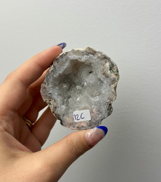 Quartz geode half C