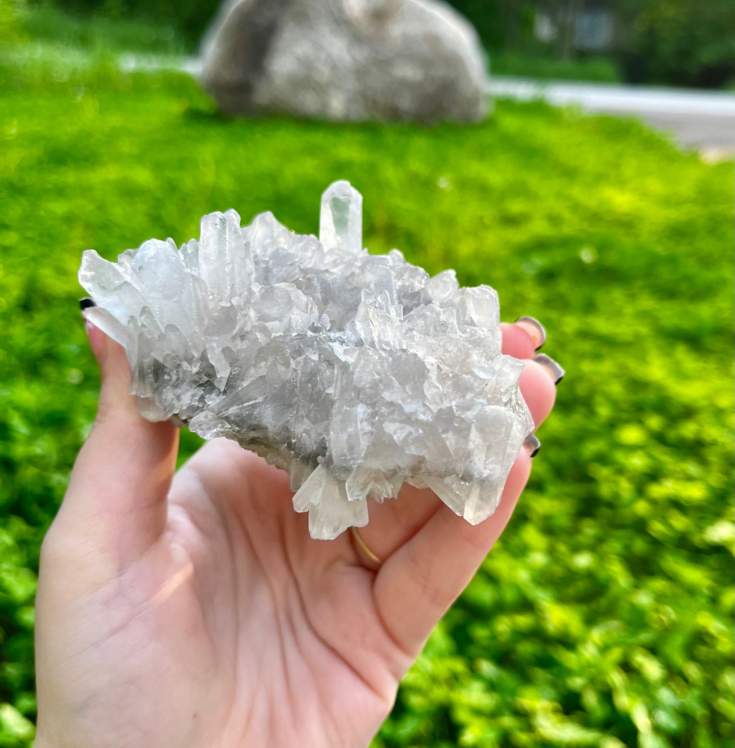 Quartz clusters