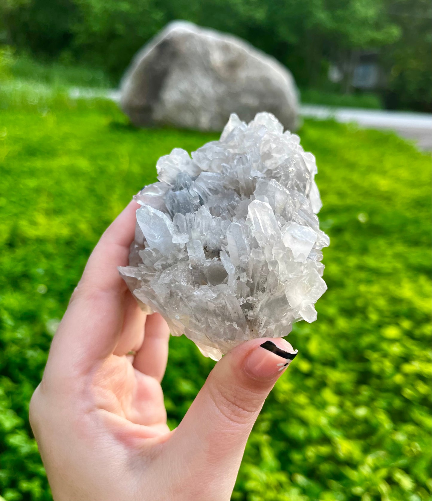 Quartz clusters