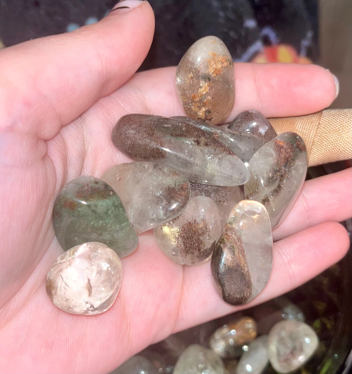 Garden Quartz tumbles