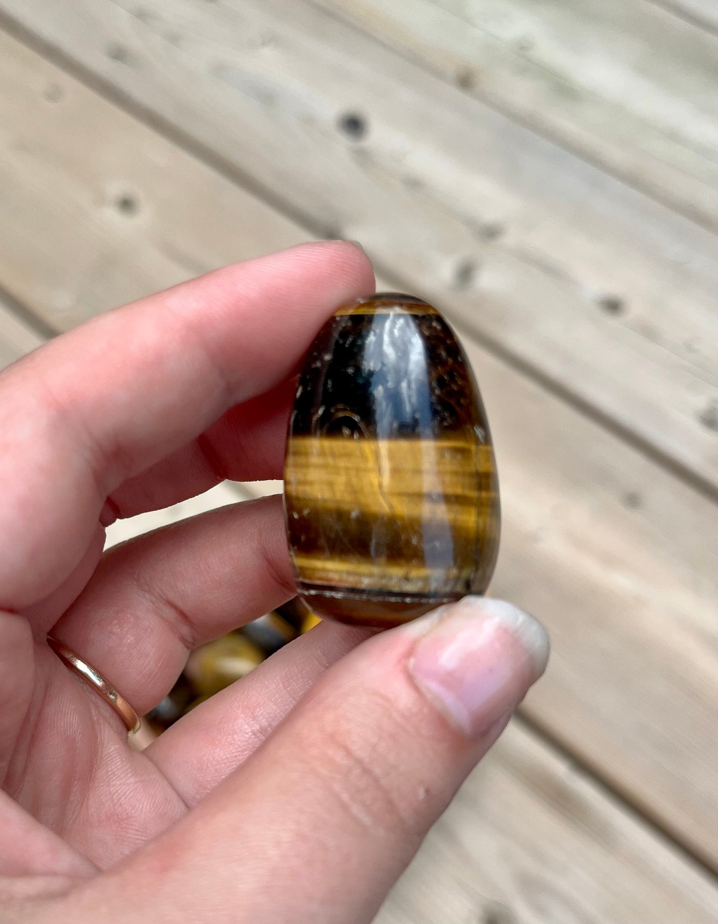 Yellow Tiger's Eye Tumbles