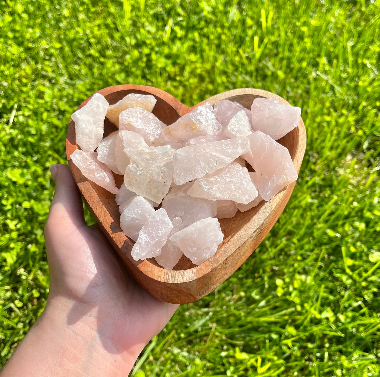 Raw Rose Quartz