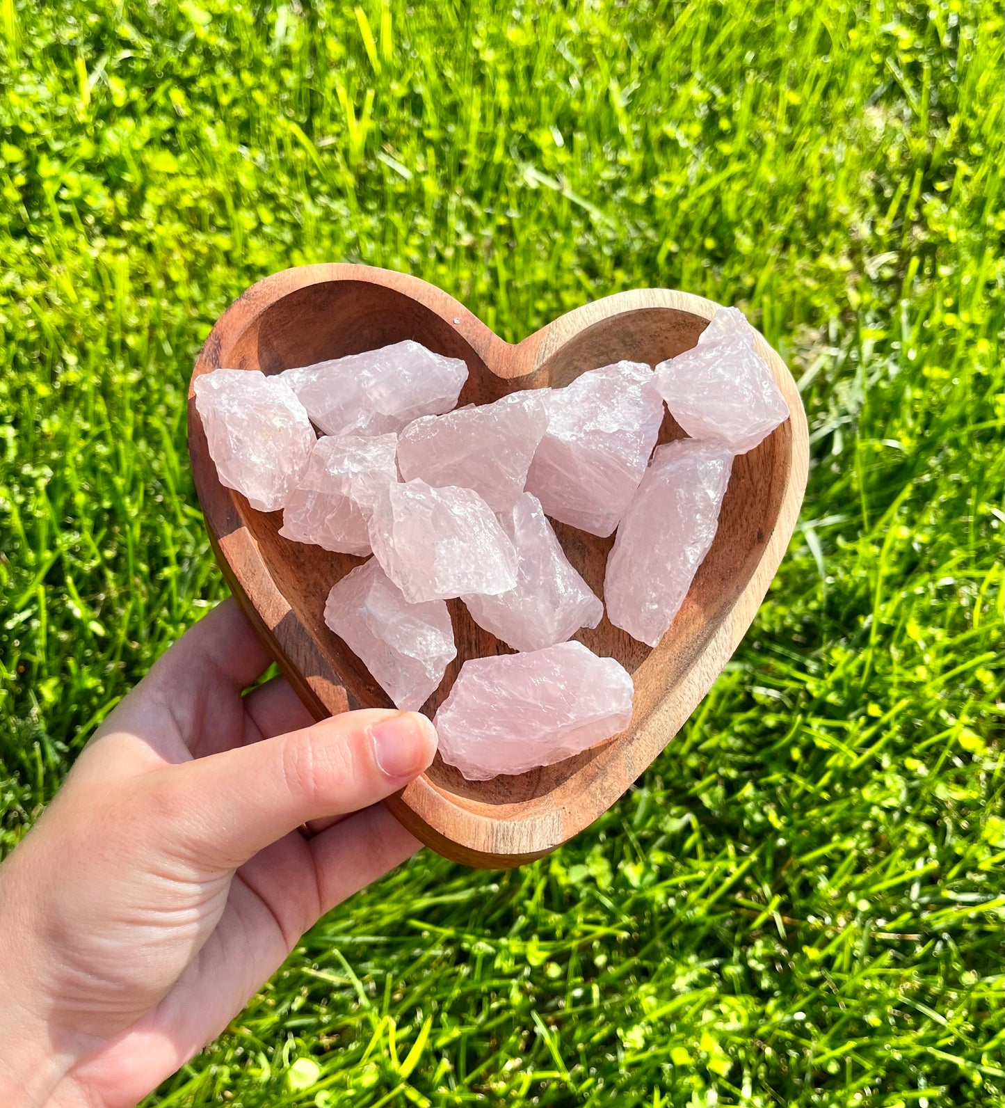 Raw Rose Quartz