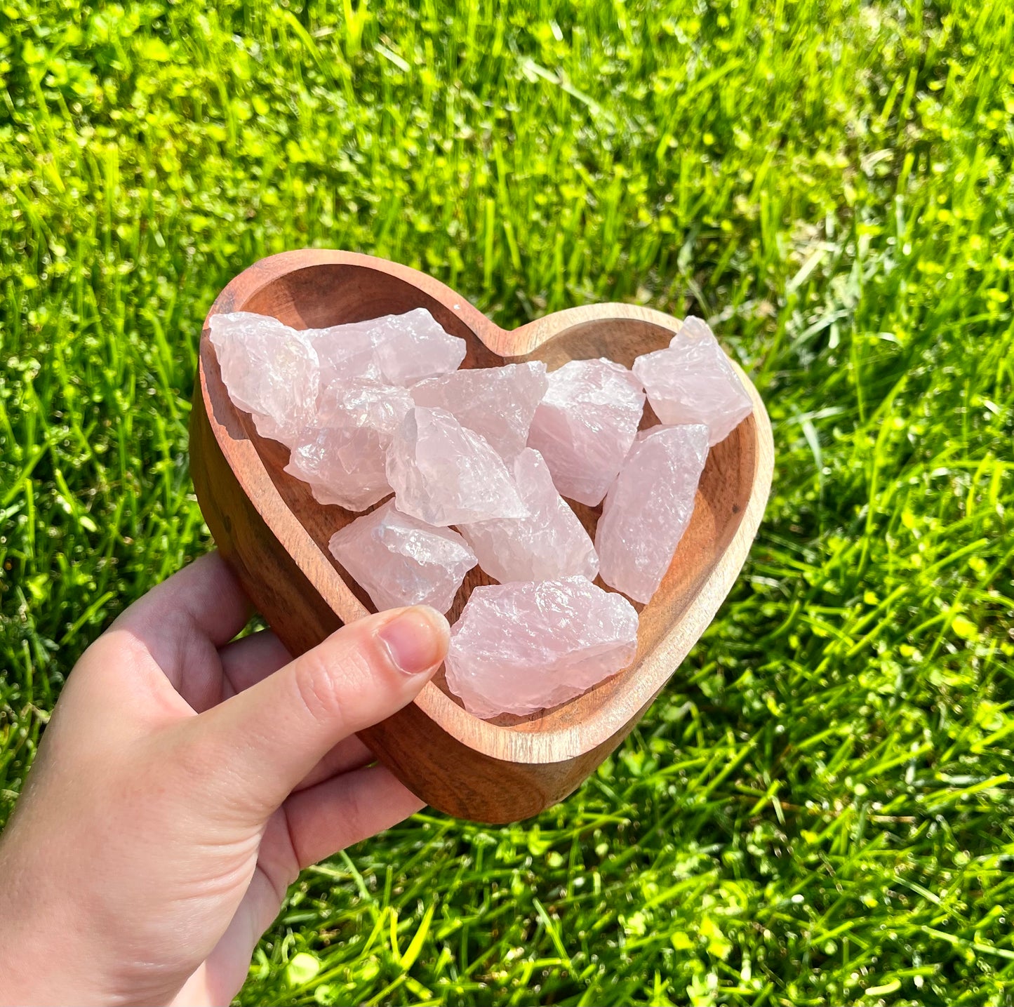 Raw Rose Quartz