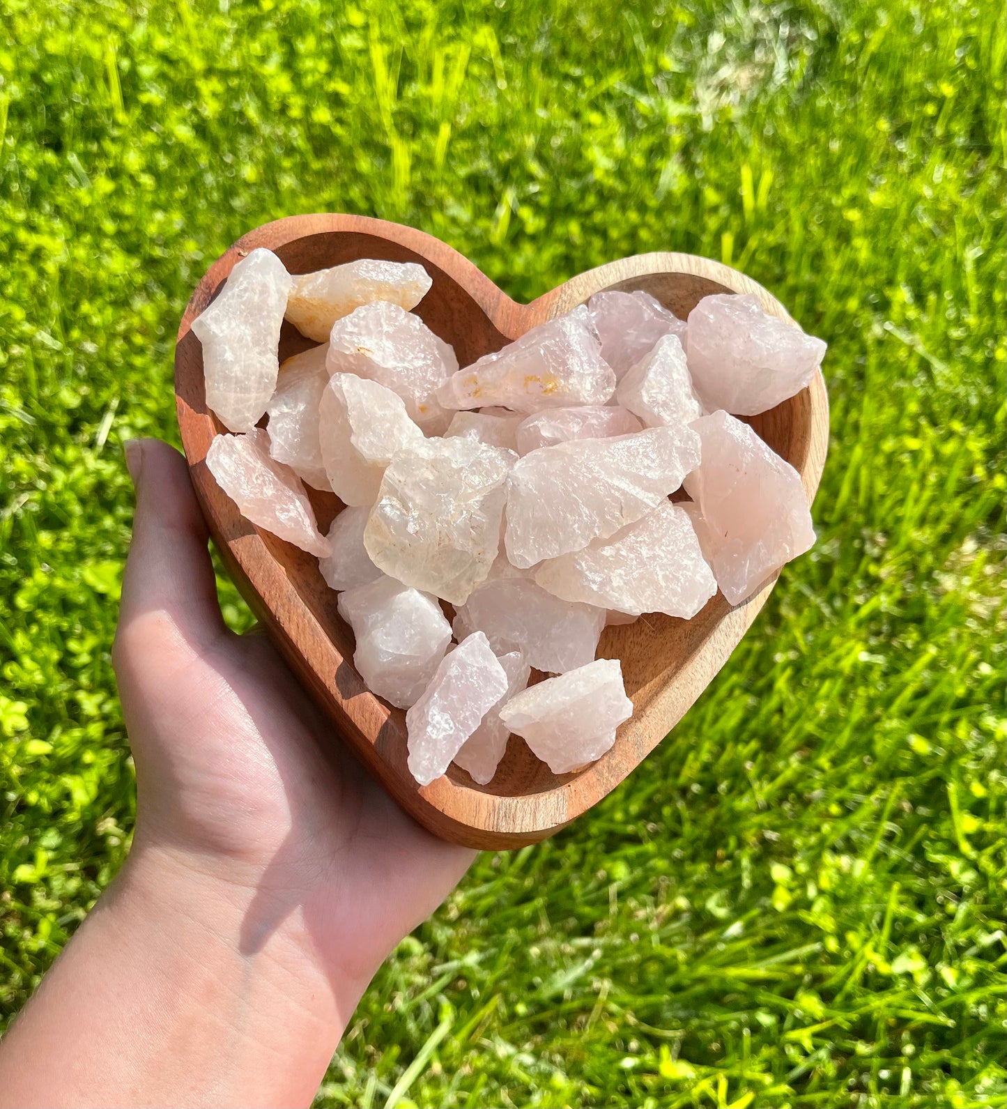 Raw Rose Quartz