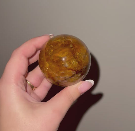 Golden healer spheres